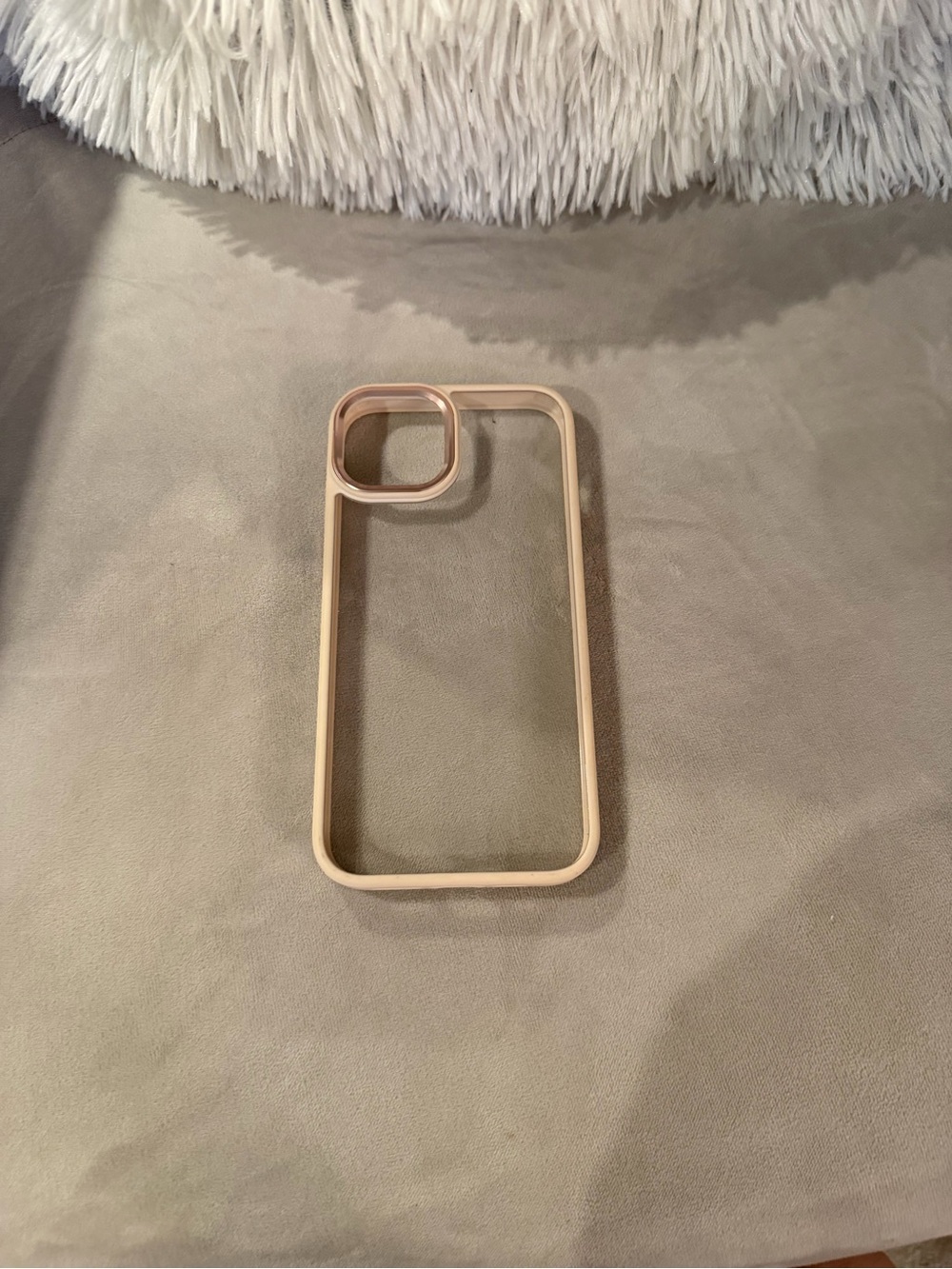 Light Pink/Clear iPhone 14 Case
